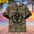 Premium Personalized Camo Soldiers Multiservice US Veteran Hawaii Shirt Army