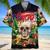 Psycho Skull Hawaiian Shirt for Men, Women, Skull Lovers Summer Shirt Style 1