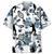 Tennis Blue Tropical Flowers Hawaiian Shirt for Men, Tennis Lovers Style 5