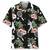 Tennis Blue Tropical Flowers Hawaiian Shirt for Men, Tennis Lovers Style 6