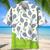 Tennis Blue Tropical Flowers Hawaiian Shirt for Men, Tennis Lovers Style 8