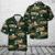 US Army Truck Tractor & HET Semi-trailer Hawaiian Shirt Style 1