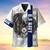 U.S Veteran Multiservice Veteran Cool Eagle Hawaii Shirt Navy