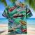 Vintage Pontoon Boat Hawaiian Shirt for Men, Women, Pontoon Summer Beach Shirt Style 1