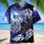 Wolf Cross Hawaiian Shirt for Men, US Flag Wolf Colorful Hawaiian Shirt Style 2