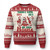 Christmas Santa Ugly Christmas Sweater Theres Some Hos In This House Funny Xmas Red
