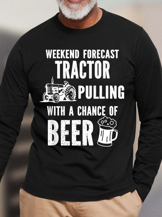 Tractor Pulling Shirt Weekend Forecast Tractor Beer Gift Tractor Pulling Shirt Weekend Forecast Tractor Beer Gift