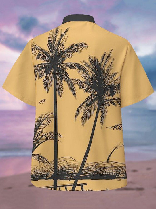 トップス WACKO MARIA PALMS TREE HAWAIIAN SHIRT Discount Hawaiian Shirt Palm Tree Hawaiian Shirt Wacko Maria