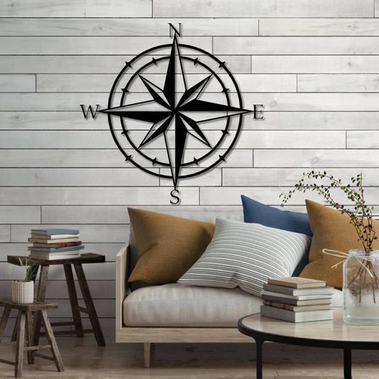 COMPASS metal art, metal art, metal wall art, metal wall decor, metal art wall decor, compass, compass decor, compass wall art, compass wall deals