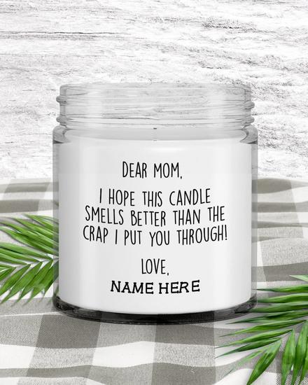 Scented Soy Candle, 9oz Mothers Day gift