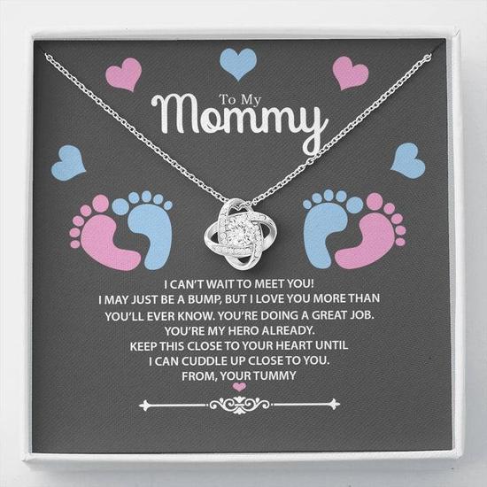 Buy Unique Gift For Pregnant Wife - Baby Feet Heart Necklace Gift Set –  Fabunora