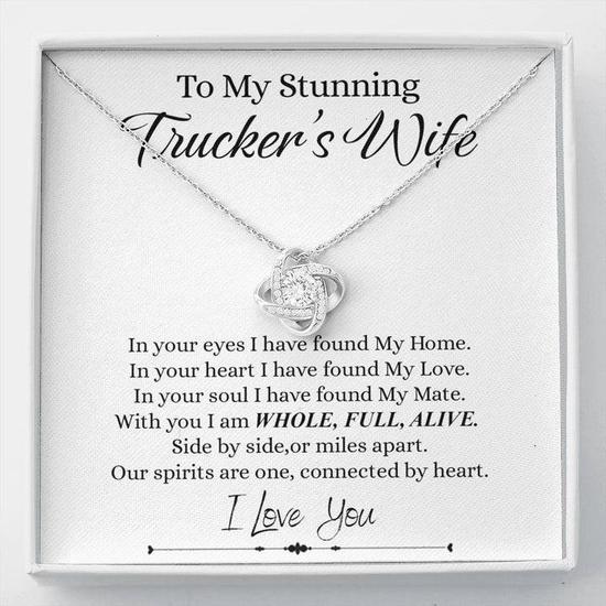 Truckers on sale wife necklace