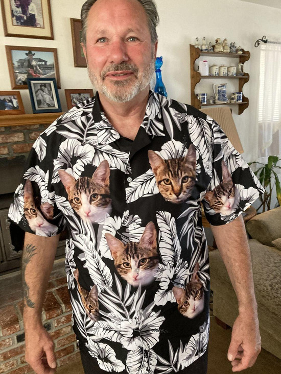 Christmas Floral Pattern - Dog & Cat Personalized Custom Unisex Hawaii