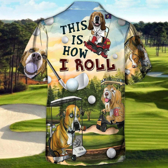 Dog golf hot sale shirt