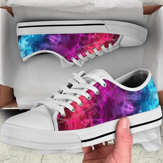 Pink purple blue shoes best sale