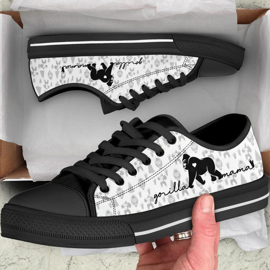SNKR☆GORILLA Gorilla Low Top Shoes Sneaker - Monsterry