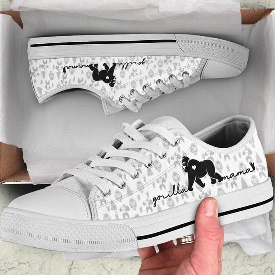 SNKR☆GORILLA Gorilla Low Top Shoes Sneaker - Monsterry