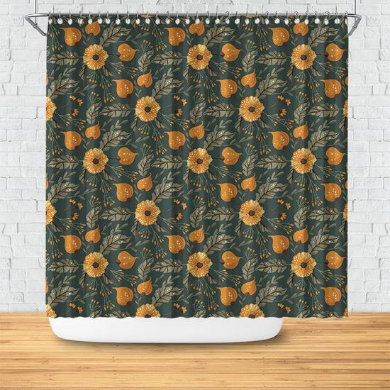 Popular Retro Shower Curtains