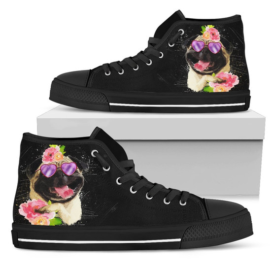 Black pug shoes hotsell