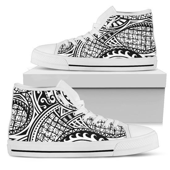 Polynesian Men's High-top cheapest Sneakers