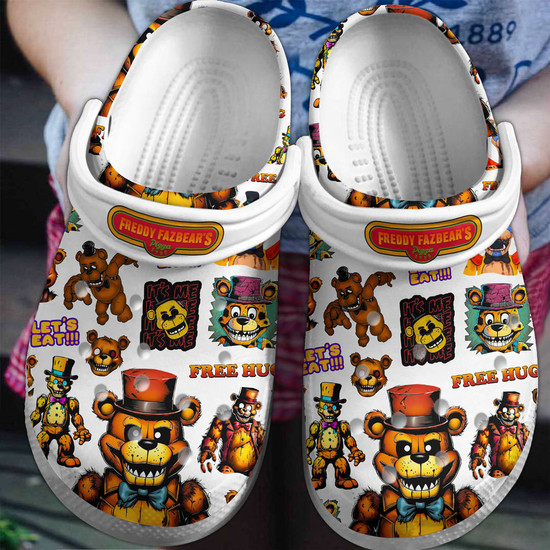 Freddy Fazbear s Pizza Movie Crocs Crocband Clogs Shoes Monsterry