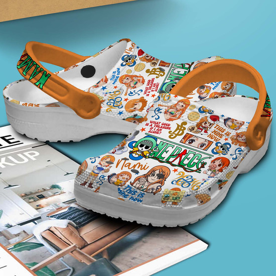 One Piece Anime Crocs Crocband Clogs Shoes - Monsterry