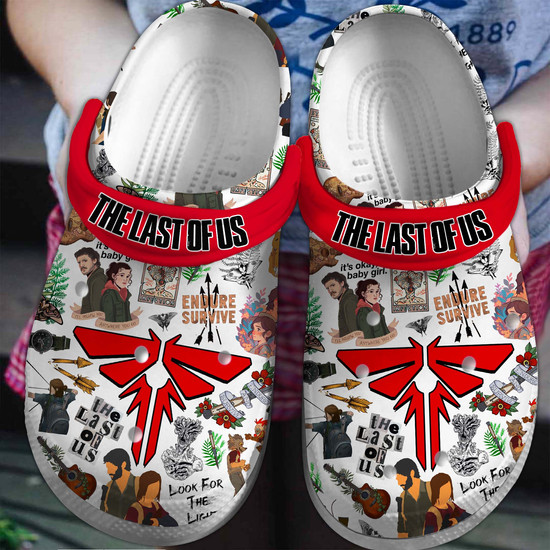 The Last Of Us Tv Series Crocs Crocband Clogs Shoes Monsterry