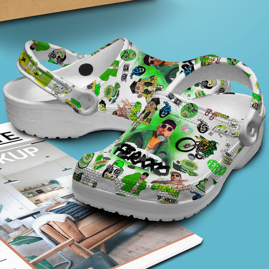 Feid Music Crocs Crocband Clogs Shoes - Monsterry