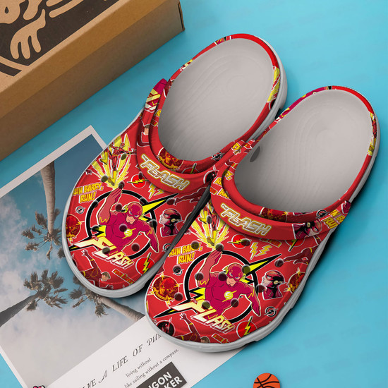 Flash Movie Crocs Crocband Clogs Shoes - Monsterry