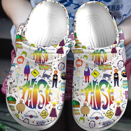 Phish Music Crocs Crocband Clogs Shoes Monsterry