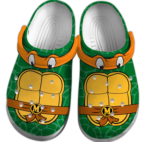 Nastou Crocさん専用.8 Boys Crocs Teenage Mutant Ninja Turtles Clog Shoes SZ C 6/7
