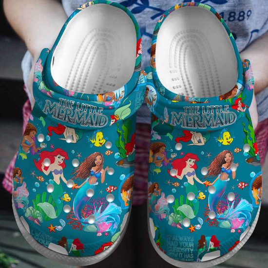 crocs little mermaid