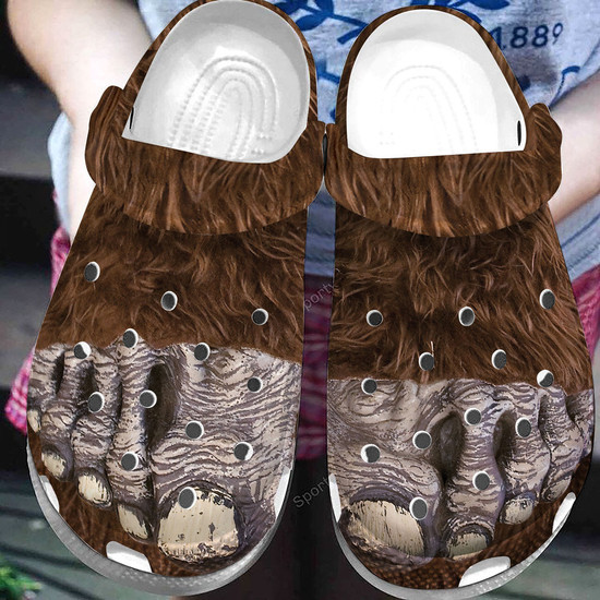 Funny Bigfoot Clogs Shoes Monsterry