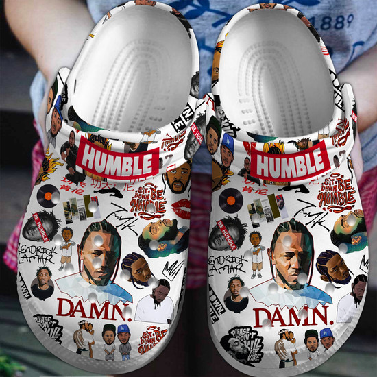 Kendrick Lamar Singer Music Crocs Crocband Clogs Shoes Monsterry DE