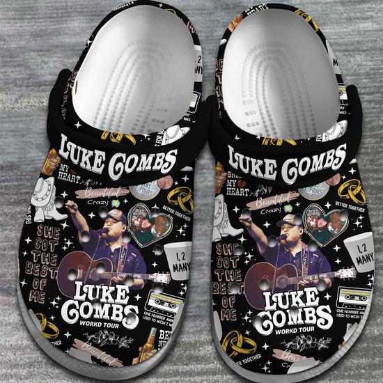 Luke combs crocs fashion size 10