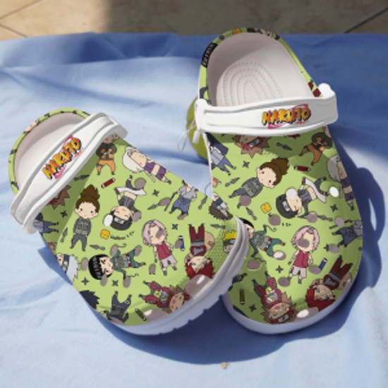 men naruto crocs