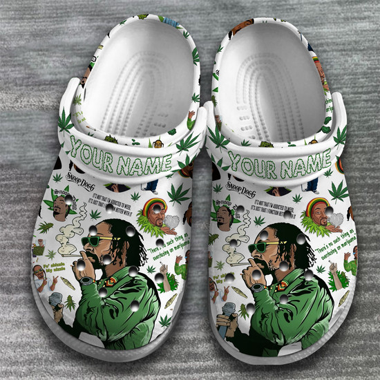 Snoop Dogg Rapper Music Crocs Crocband Clogs Shoes Monsterry