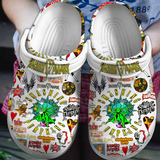 The Smashing Pumpkins Music Band Crocs Crocband Clogs Shoes For Men Women And Kids Monsterry