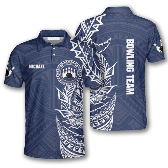Tribal Color 7 Custom Bowling Shirts For Men Perfect Gift For Bowler Monsterry