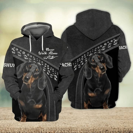 Never walk alone dog hoodie best sale