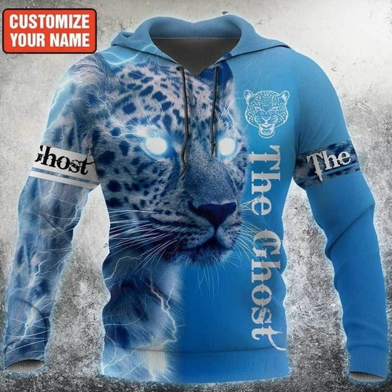 Leopard Hoodie Love Snow Leopard All Over Printed Unisex