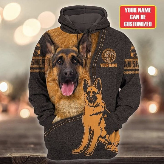 Personalized Name German Shepherd Hoodie Life Is Better With Dogs Unisex Hoodie Gift For Dog Lovers Monsterry