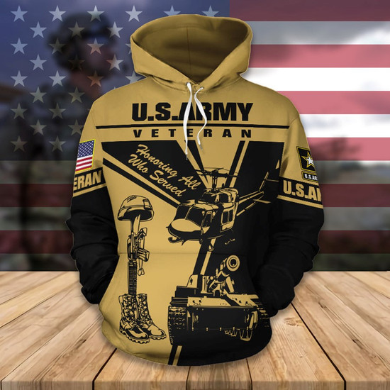 Us army veteran hoodie sale