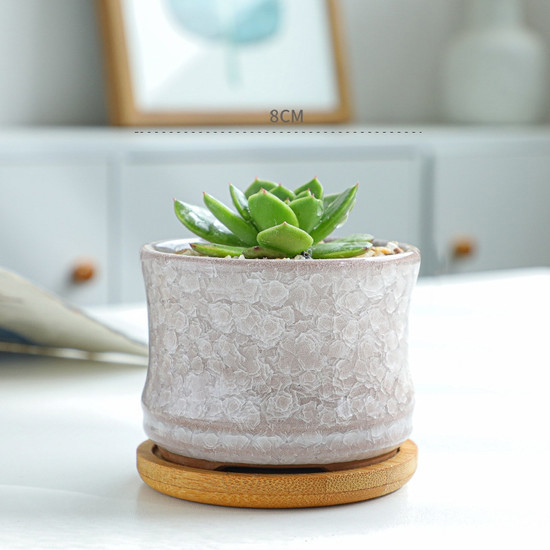 Farmhouse Plant Pot | Decorative Colorful Ceramic Flower Pots for Nordic Homes | Rusticozy