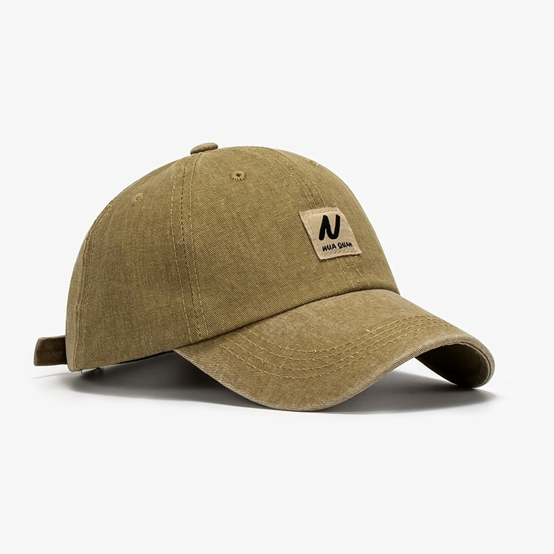 Summer New 7 Colors Letter 'N' Labeling Outdoor Bent Eaves Retro Simple Adjustable Sun Protection Baseball Cap 56-59Cm Summer New 7 Colors Letter 'N' Labeling Outdoor Bent Eaves Retro Simple Adjustable Sun Protection Baseball Cap 56-59Cm