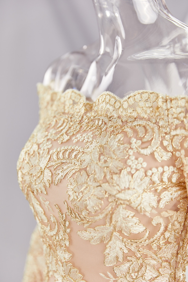 Autumn Off Shoulder Floral Embroidered New Stylish Slim Mini Evening Dress