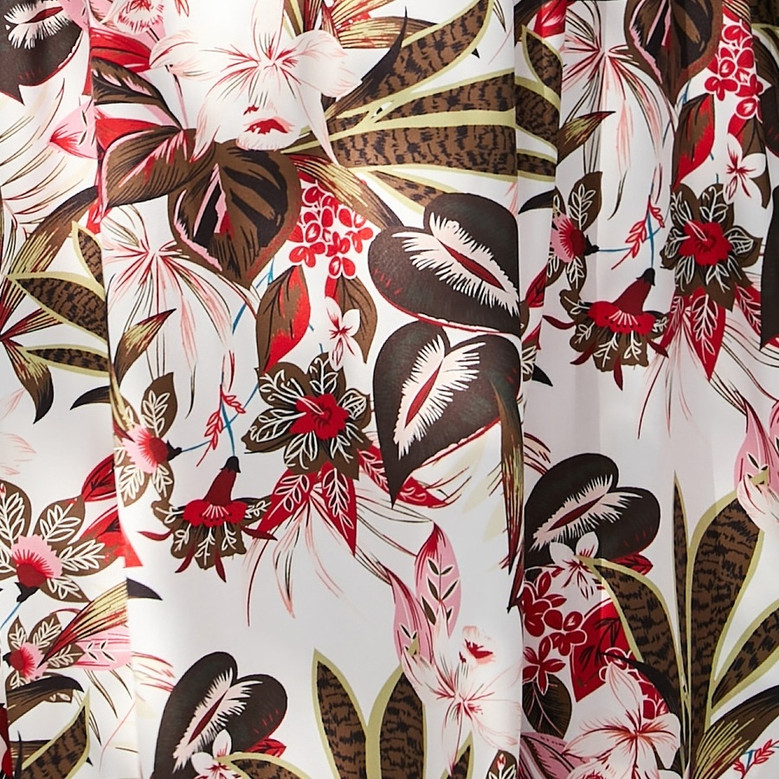S-2Xl Plus Size Summer New Stylish Inelastic Flower & Leaf Batch Printing Sling Backless Casual Midi Dress