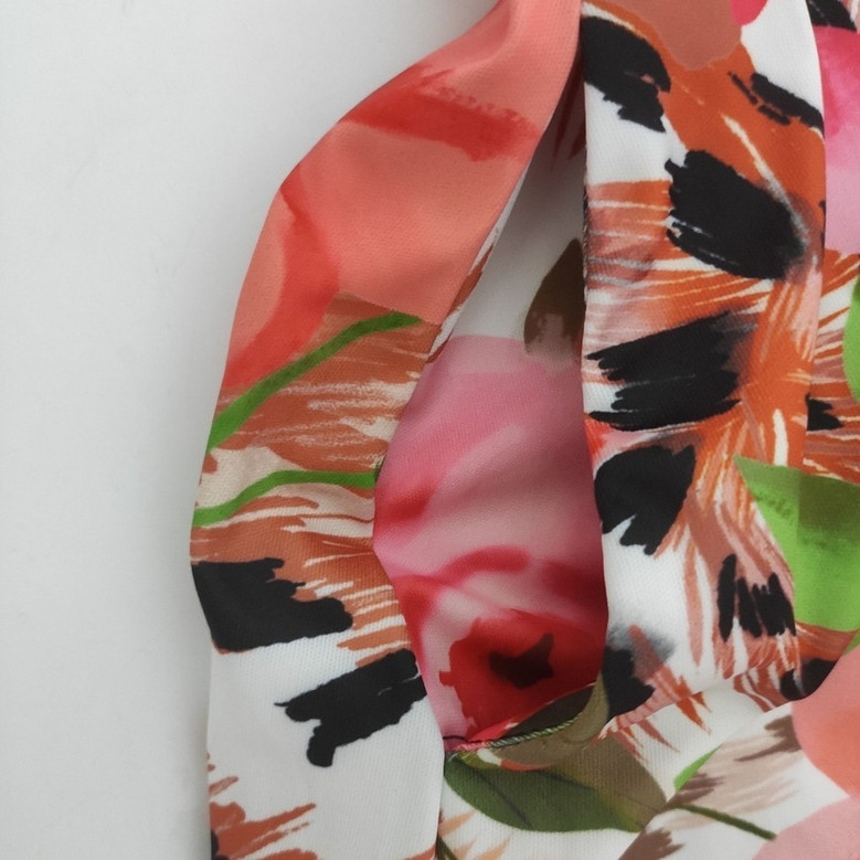 S-2Xl Summer New Plus Size Allover Leopard & Flower Batch Printing Stretch Sling Pockets Loose Stylish Casual Maxi Dress