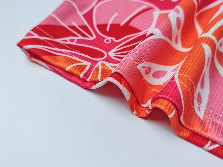 Summer New Flower Batch Printing Stretch Sexy Bodycon Mini Dress