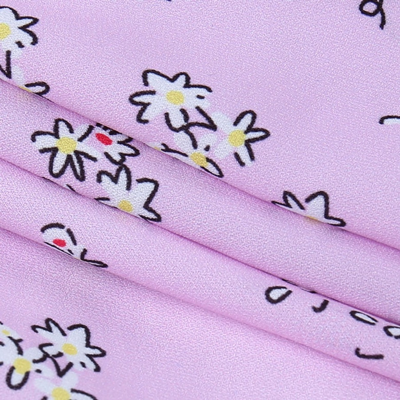 Summer Sling Falbala Batch Printing Sweet And Fresh Stretch Mini Dress Summer Sling Falbala Batch Printing Sweet And Fresh Stretch Mini Dress